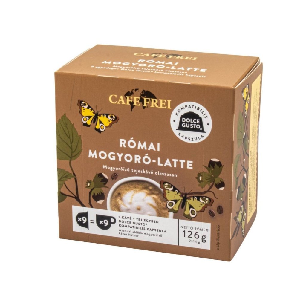 Frei Café római mogyoró-latte (Dolce Gusto)